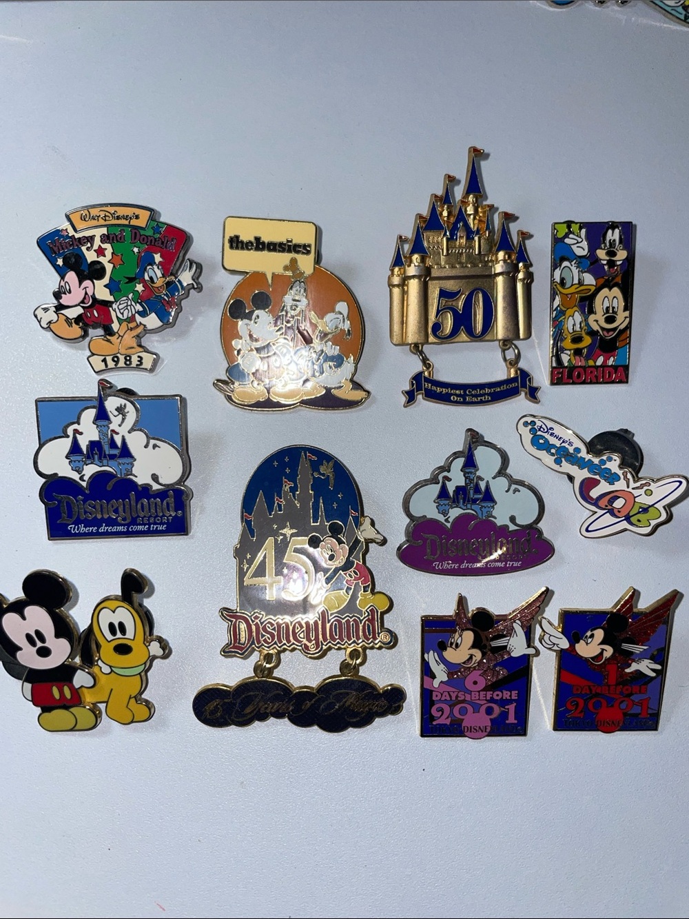 Disney pins-$7 each!
